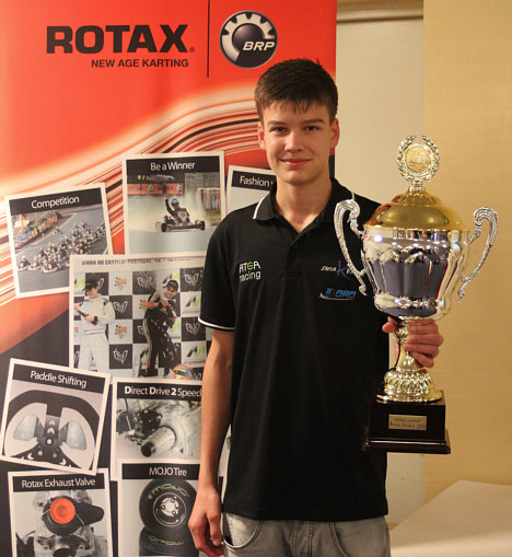 Jacob Kallestrup Årets Rookie 2010 i ROTAX Junior.